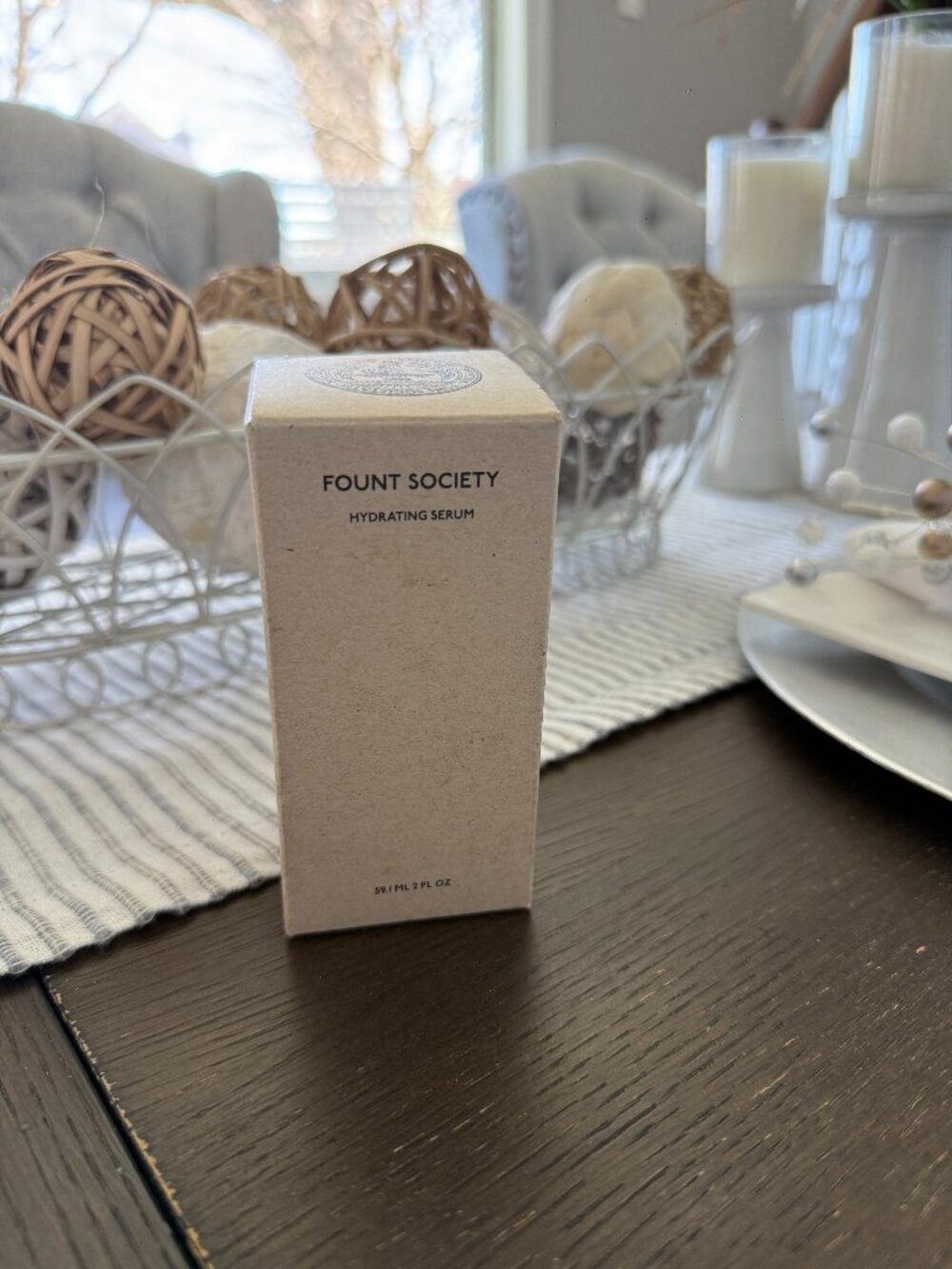 Fount Society Hydrating Serum 2oz /59.1ml Hyaluronic Acid Niacinamide New In Box